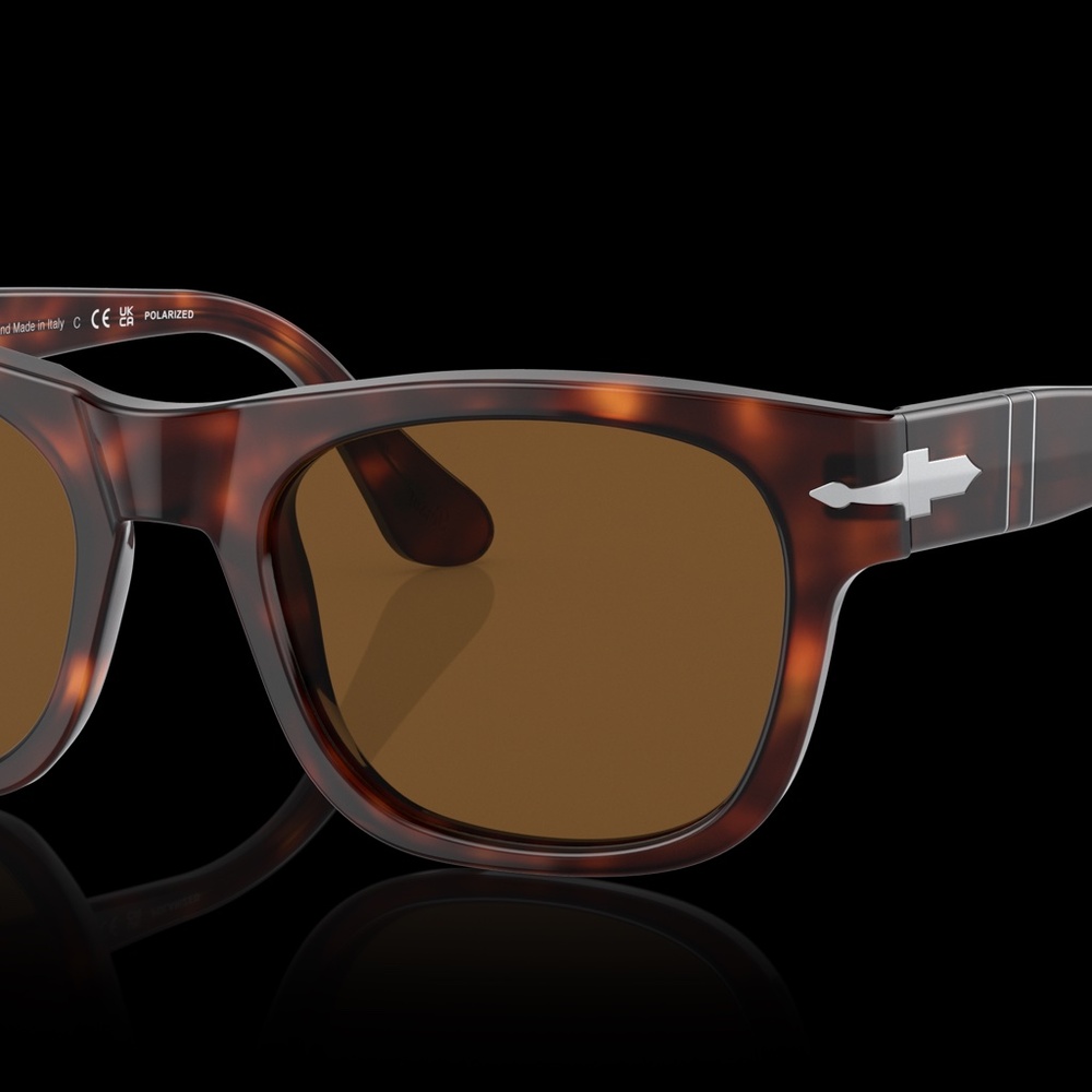NWT Persol Men’s Sunglasses PO3257S Havana